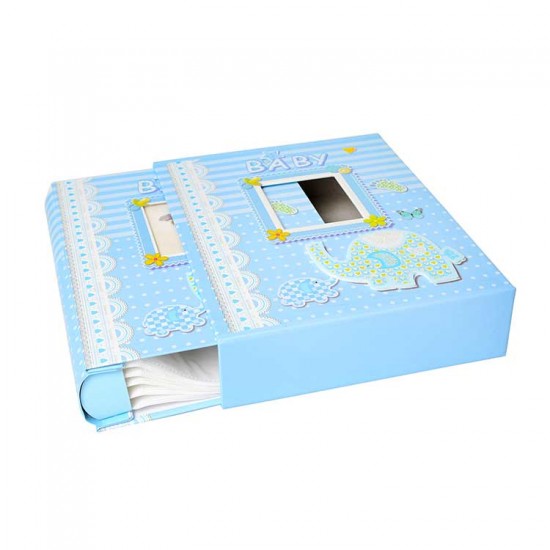 68100 100'lük Kutulu Bebek Albümü - 15x21cm Fotoğraflar içindir