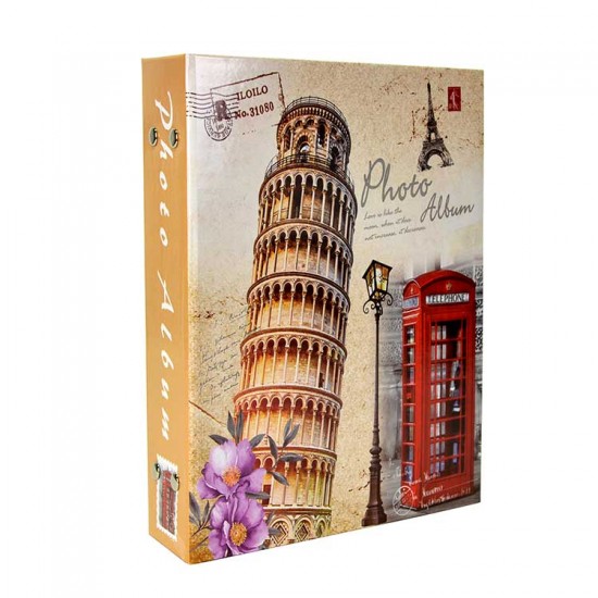 100'lük Renkli Desenli 15x21 Promosyon Fotoğraf Albümü