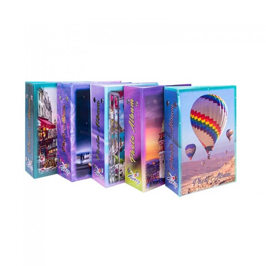 100'lük 10x15 Fotoğraf Albümü - 46100 (bebek, eyfel,galata,paris,rıhtım,balon,cocuk)