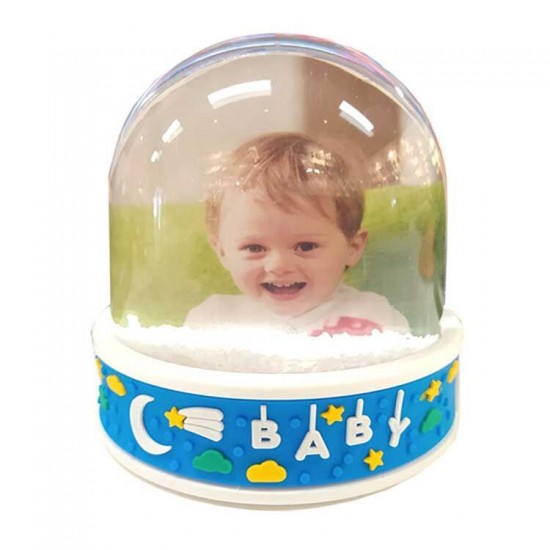 Fotoğraflı Bebek Kar Küresi