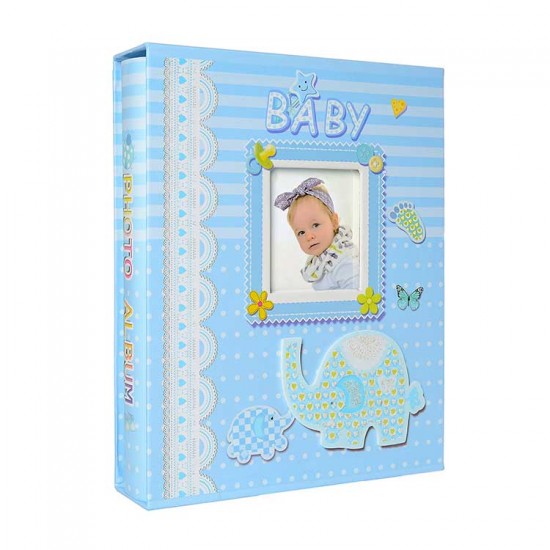 68100 100'lük Kutulu Bebek Albümü - 15x21cm Fotoğraflar içindir